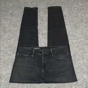 AG Adriano Goldschmied Women’s Dark Gray High Waisted Farrah Skinny Jeans